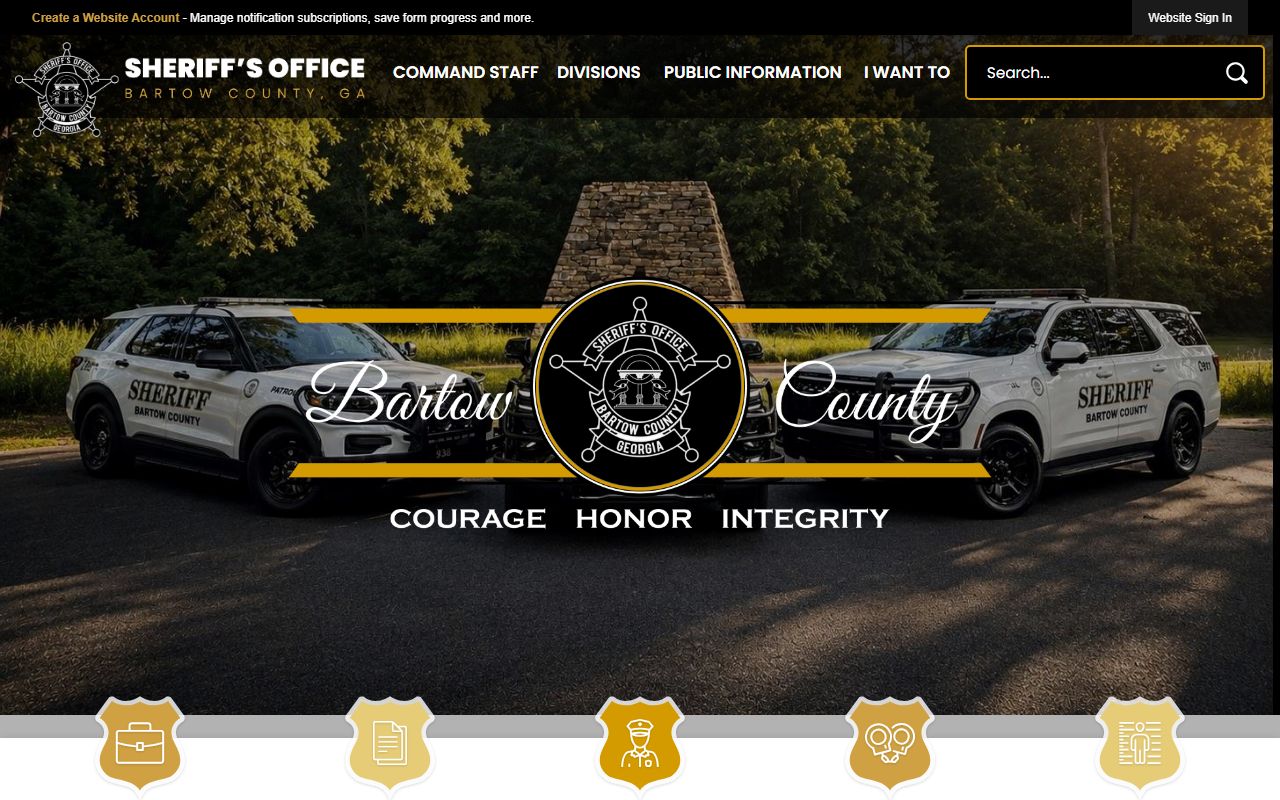 Bartow County arrest records Sheriff office records links