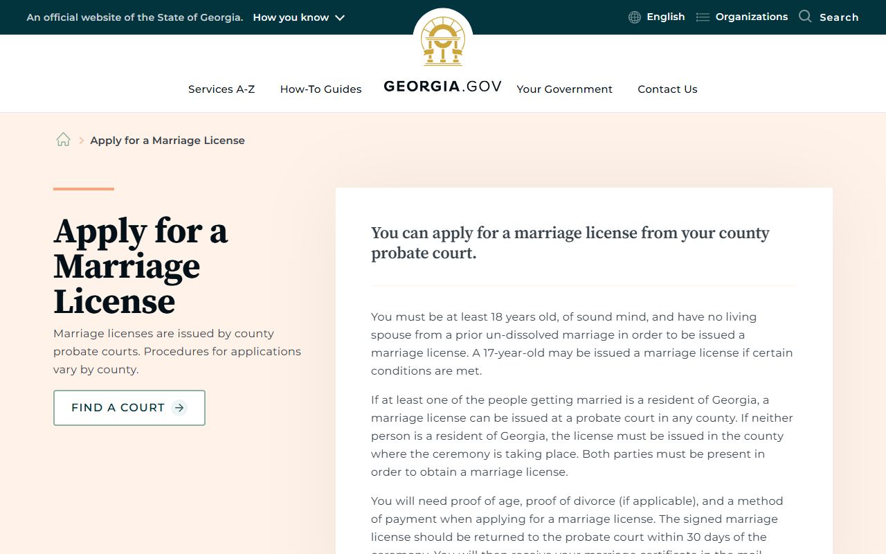 Bartow County marriage records Georgia marriage license requirements